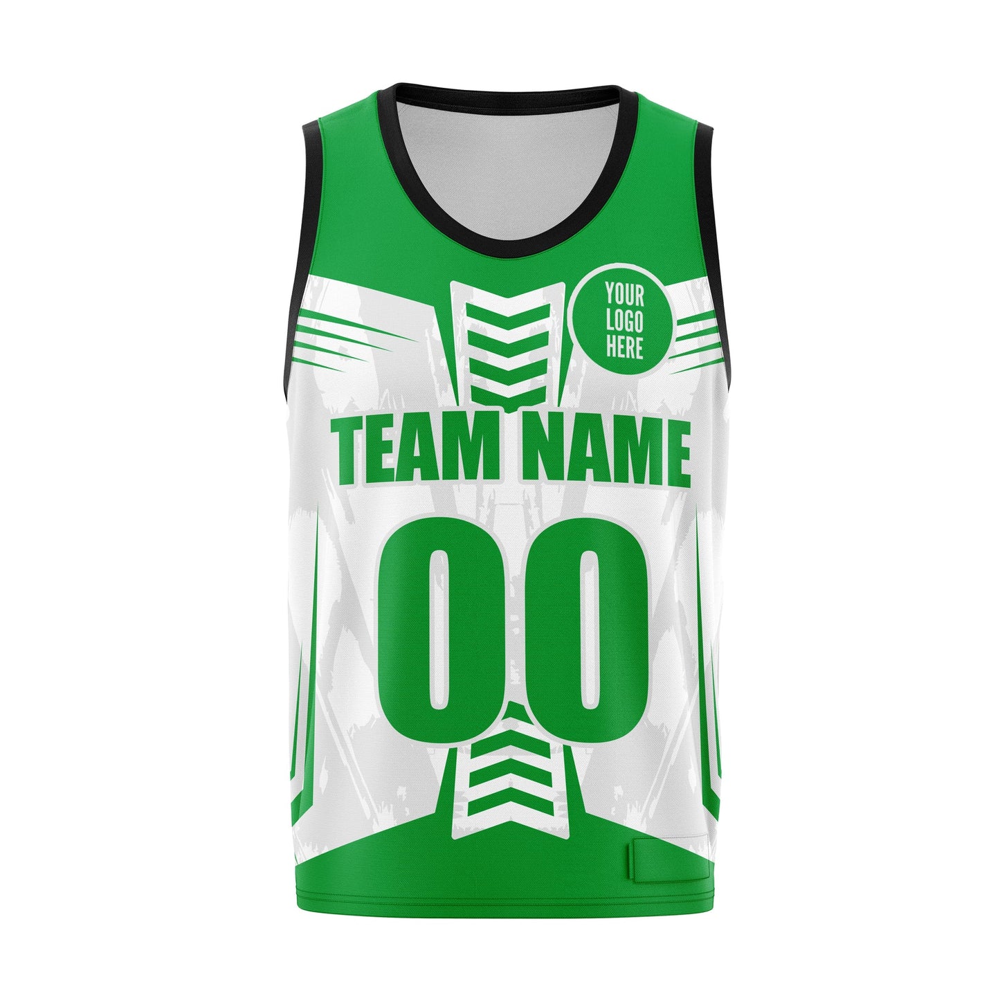Victory Green Custom Basketball Uniform