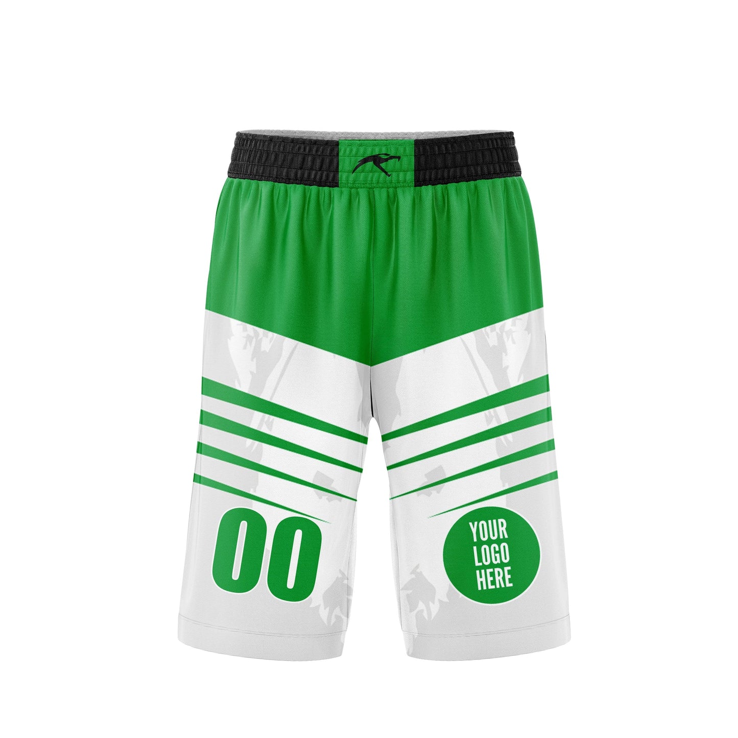 Victory Green Custom Basketball Uniform
