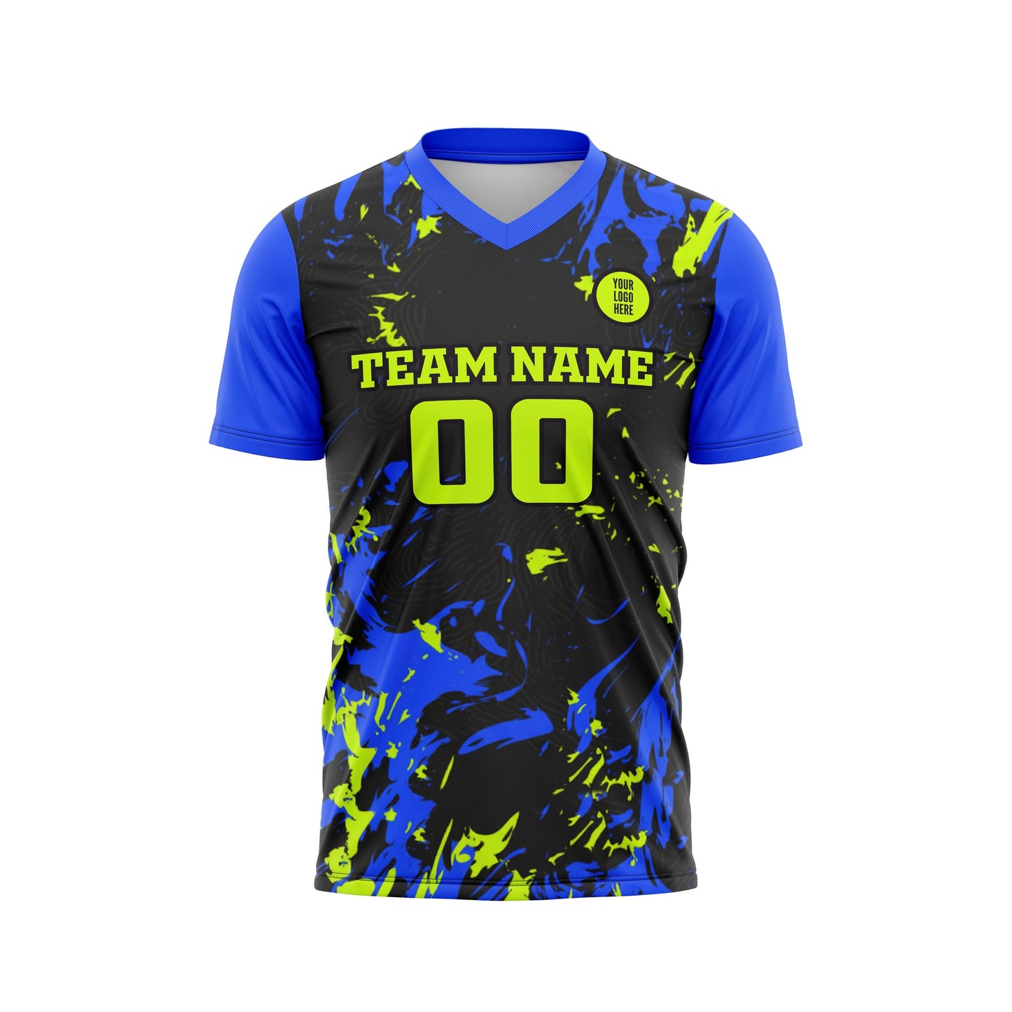 Electric Splash Custom Soccer Kit