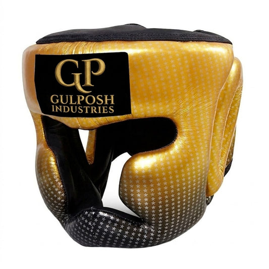 Gulposh Star-Gradient Pro Headguard (Dark Gold Edition)
