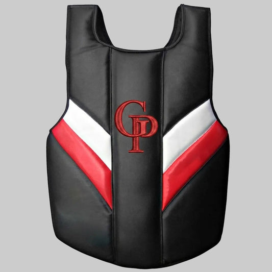 GP V-Strike Pro Leather Boxing & MMA Body Protector (Coach Vest)