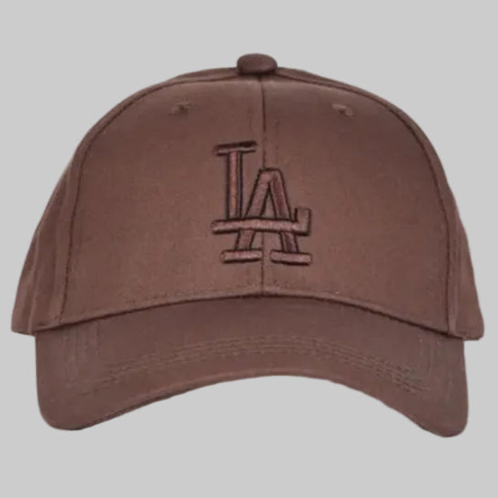 Brown Los Angeles (LA) Dodgers Tonal Baseball Cap.