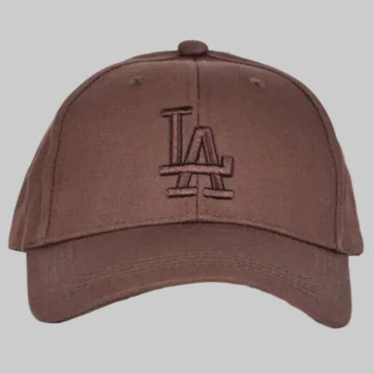 Brown Los Angeles (LA) Dodgers Tonal Baseball Cap.