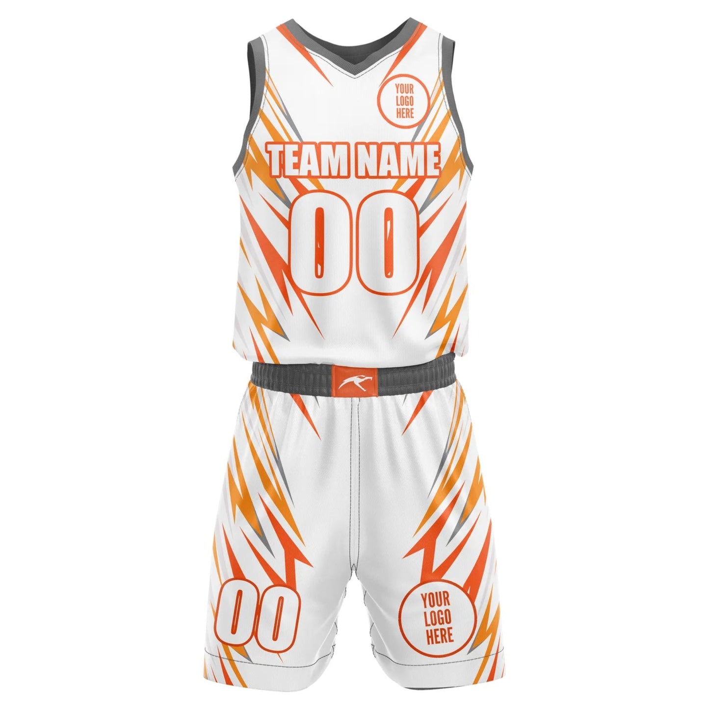 Blaze Strike Custom Basketball Uniform Set