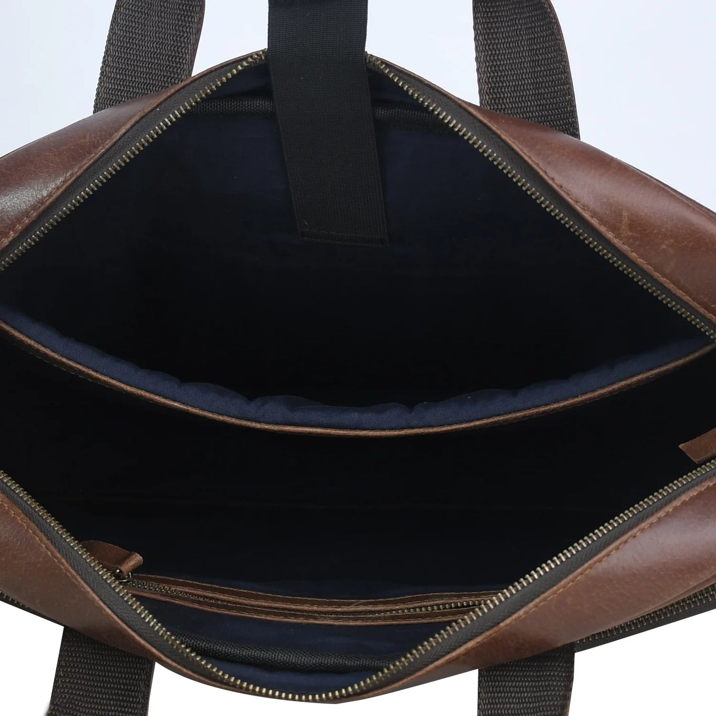 Vintage Leather Laptop Briefcase Bag