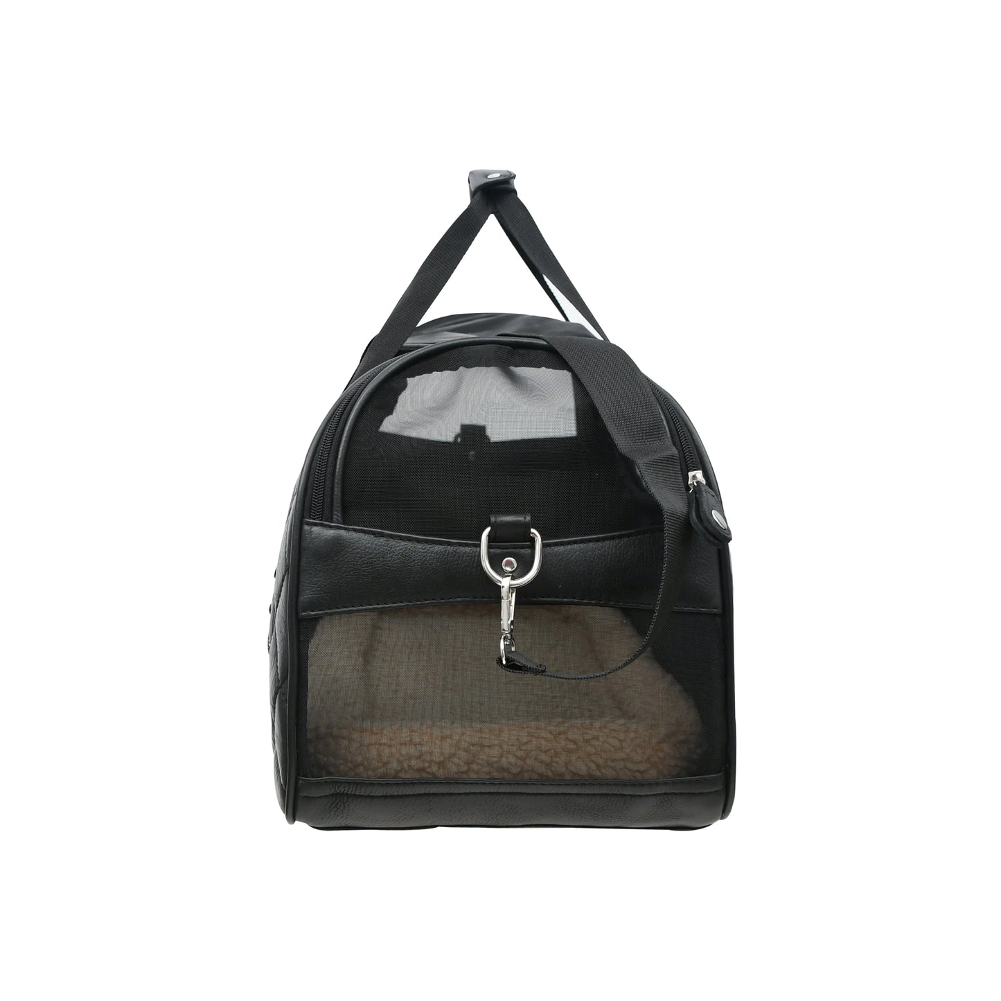 Luxury Quilted Pet Carrier Travel Bag