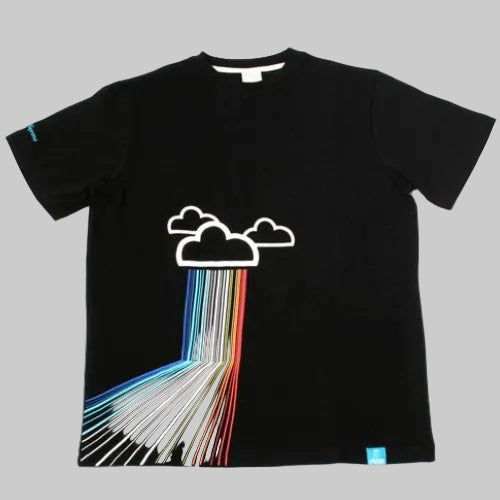 Gulposh Industries "Rainbow Cloud" Creative Graphic Tee
