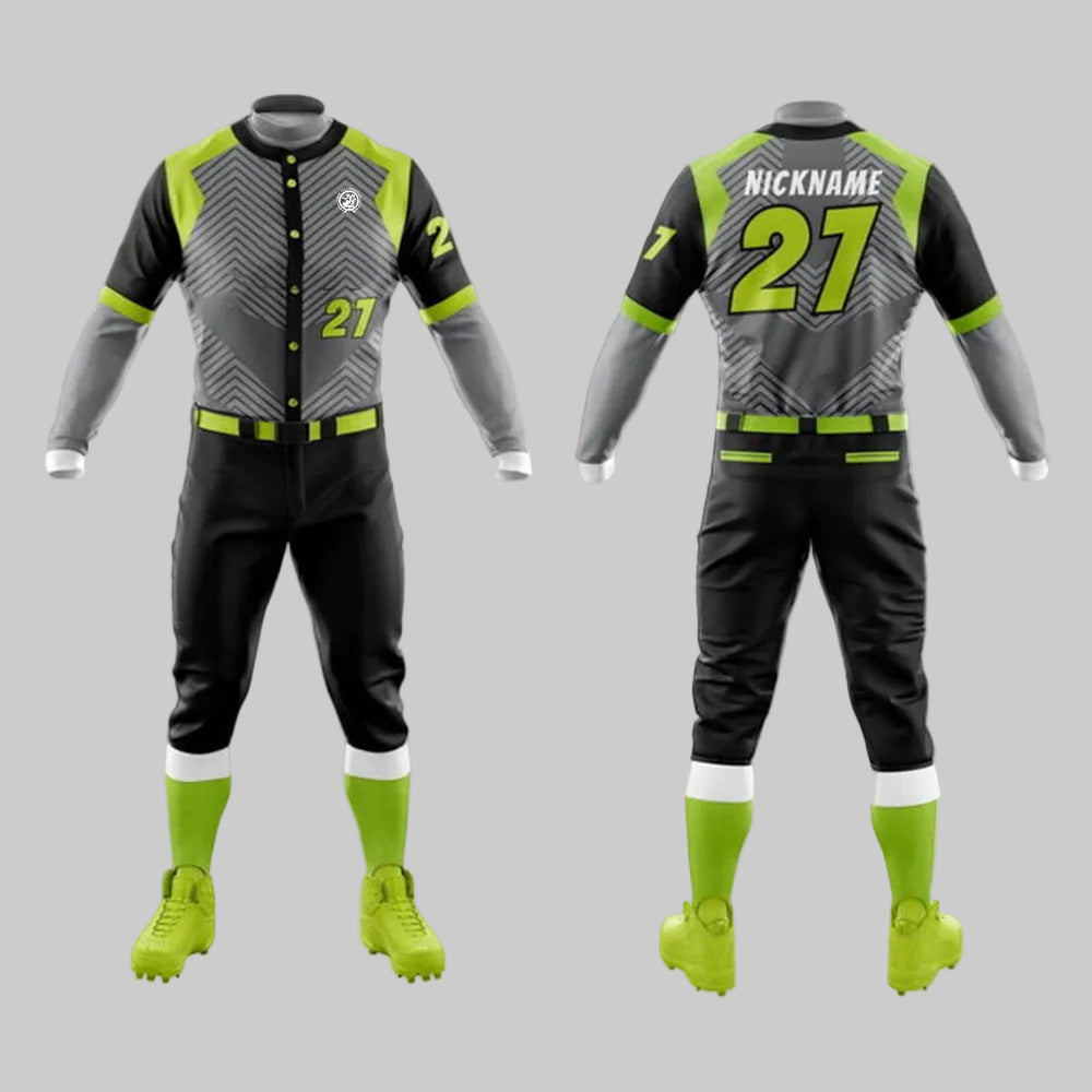 Custom Sublimated Pro-Tech Baseball / Softball Uniform Kit