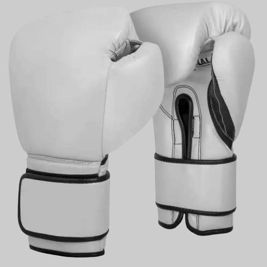 Zenith-Series "Aero-White" Hook-and-Loop Training Gloves