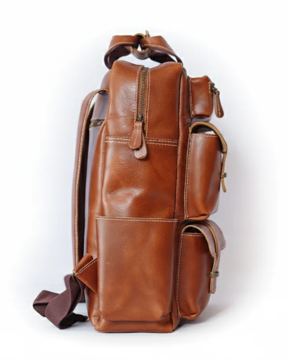 The Ambler Tech - Travel Backpack (Vintage Brown)