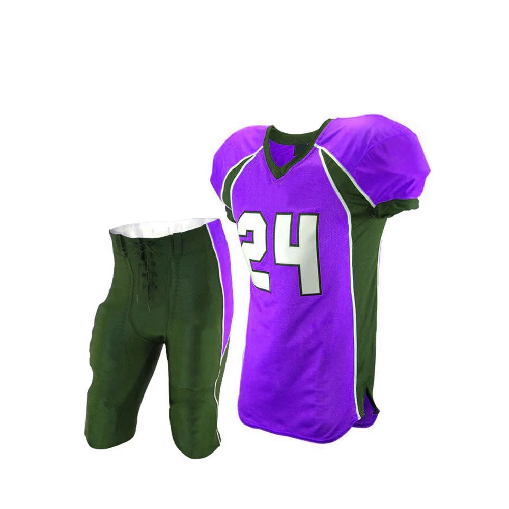 "Violet-Hunter" Custom American Football Uniform.