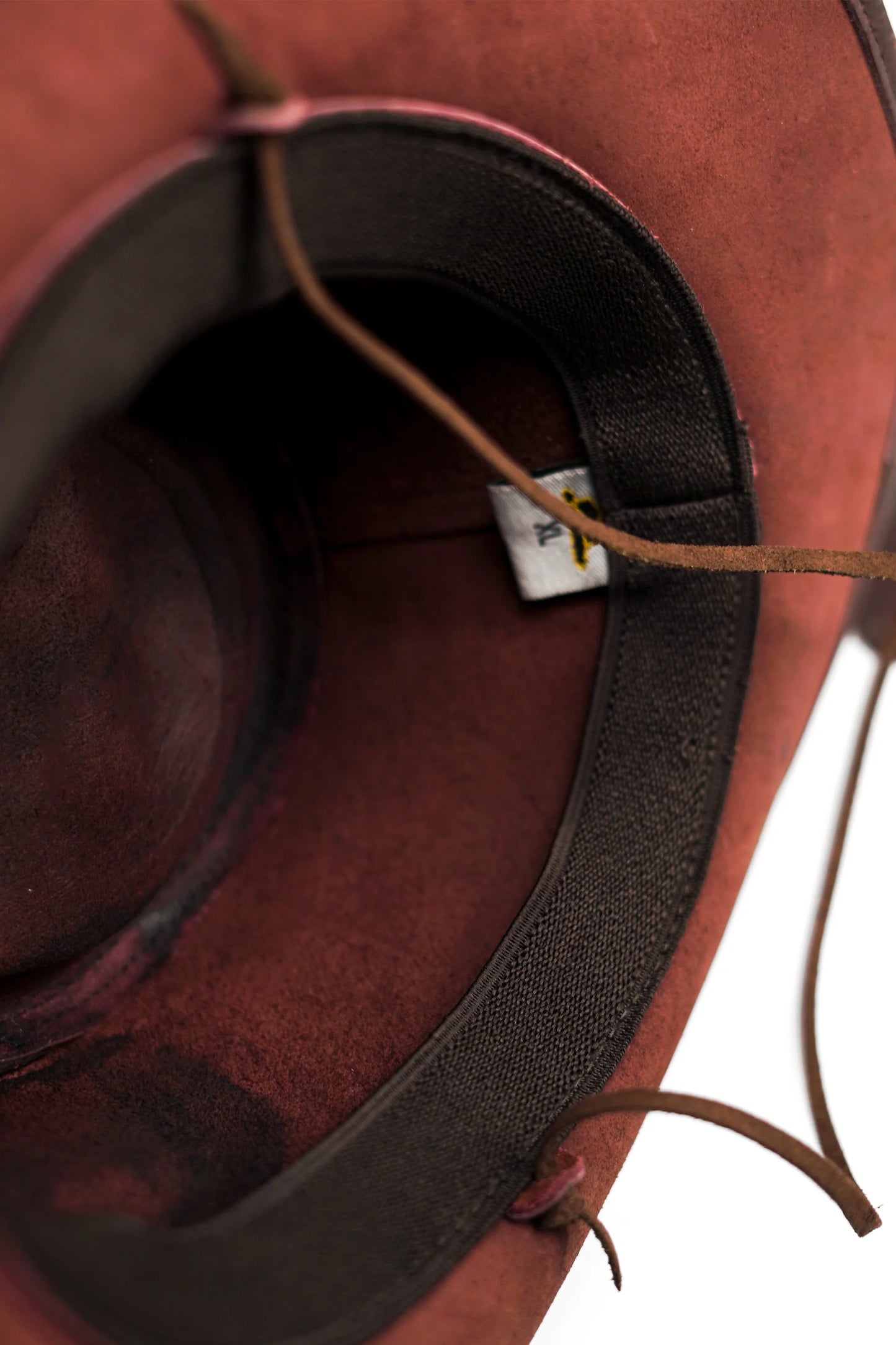 Iron Cross Western Leather Cowboy Hat