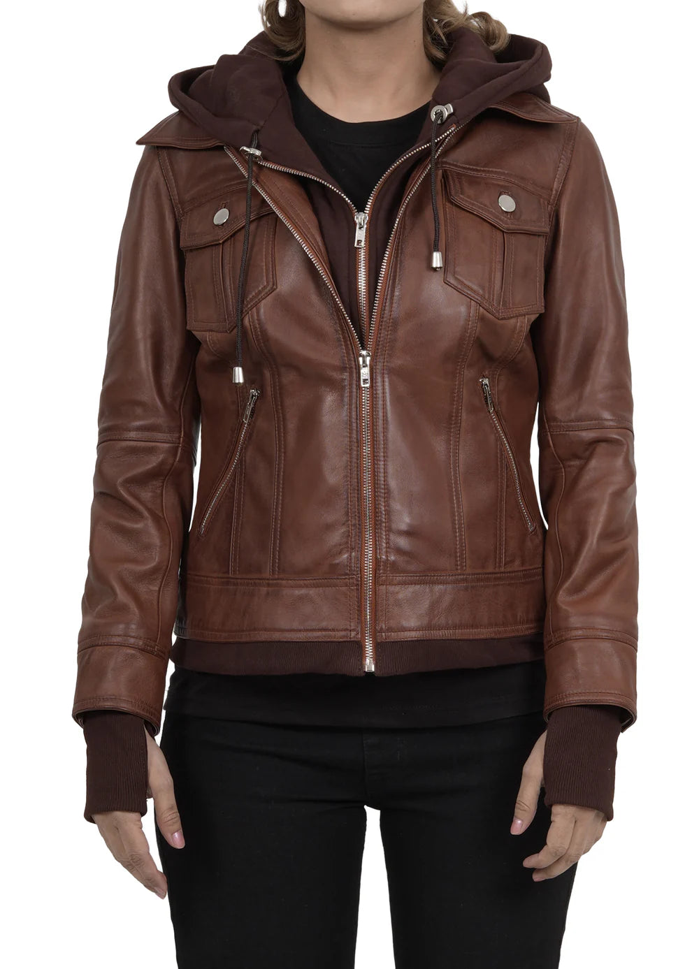 The "Tralee" Hybrid Hoodie-Bomber