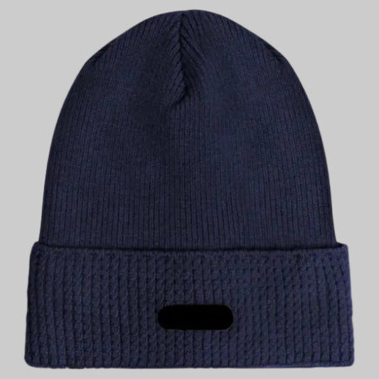 Furor Navy Knitted Beanie