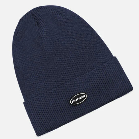 Furor Navy Knitted Beanie