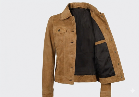 The Women's Heritage Suede Trucker Jacket