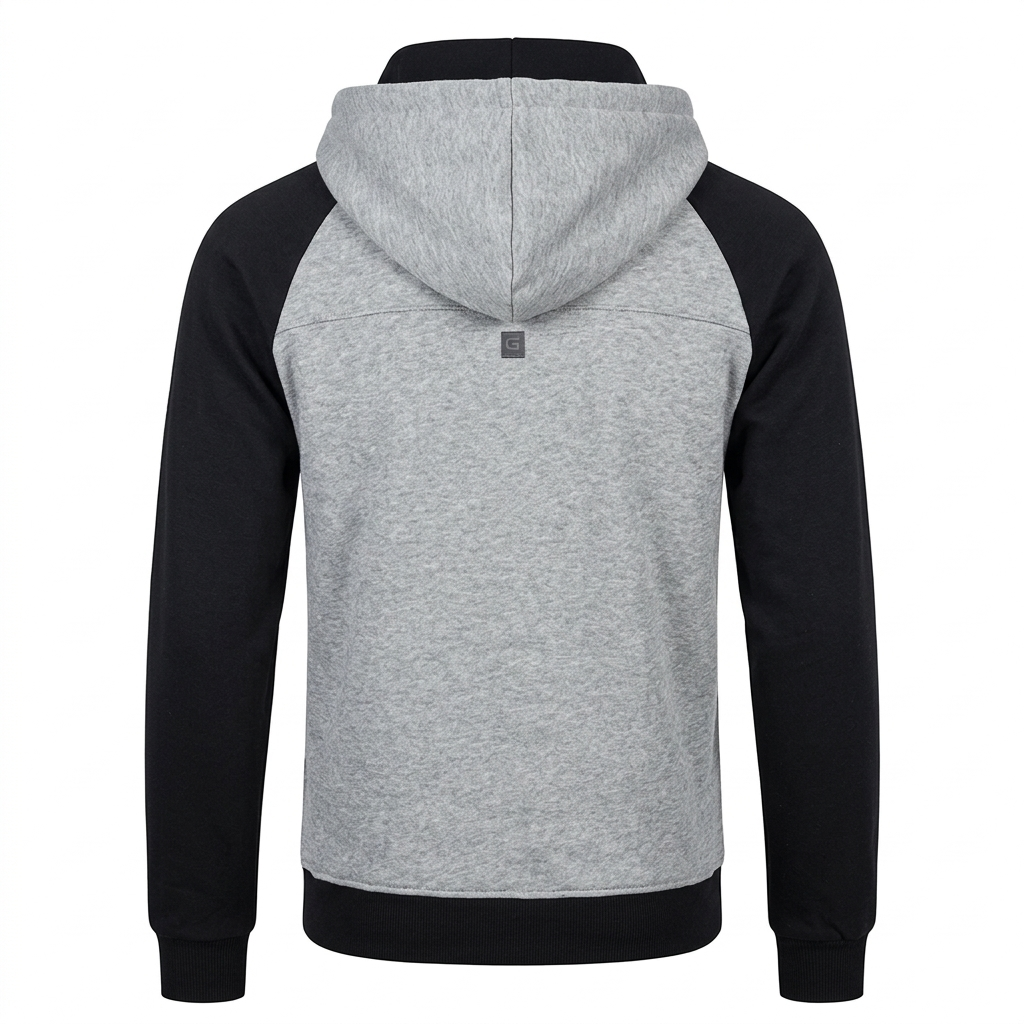 Elite Tricolor Raglan Pullover Hoodie