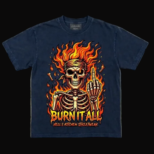 "Burn It All" Graphic Tee