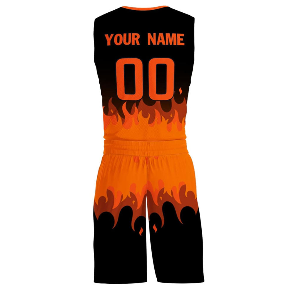 "Inferno Series" Custom Basketball Uniform.