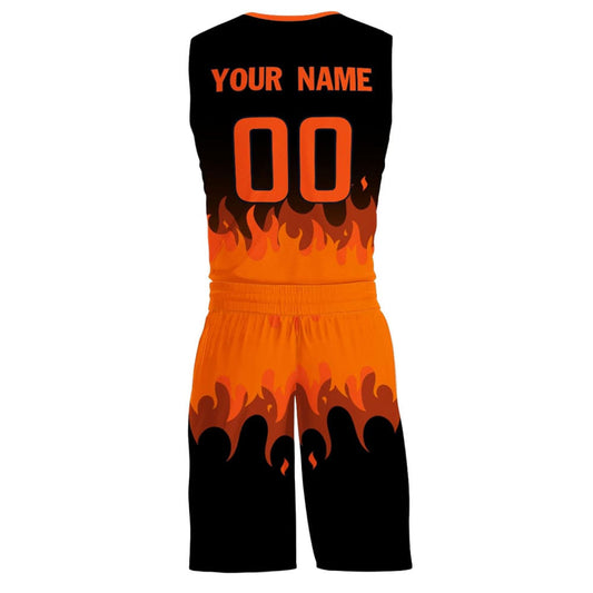 "Inferno Series" Custom Basketball Uniform.