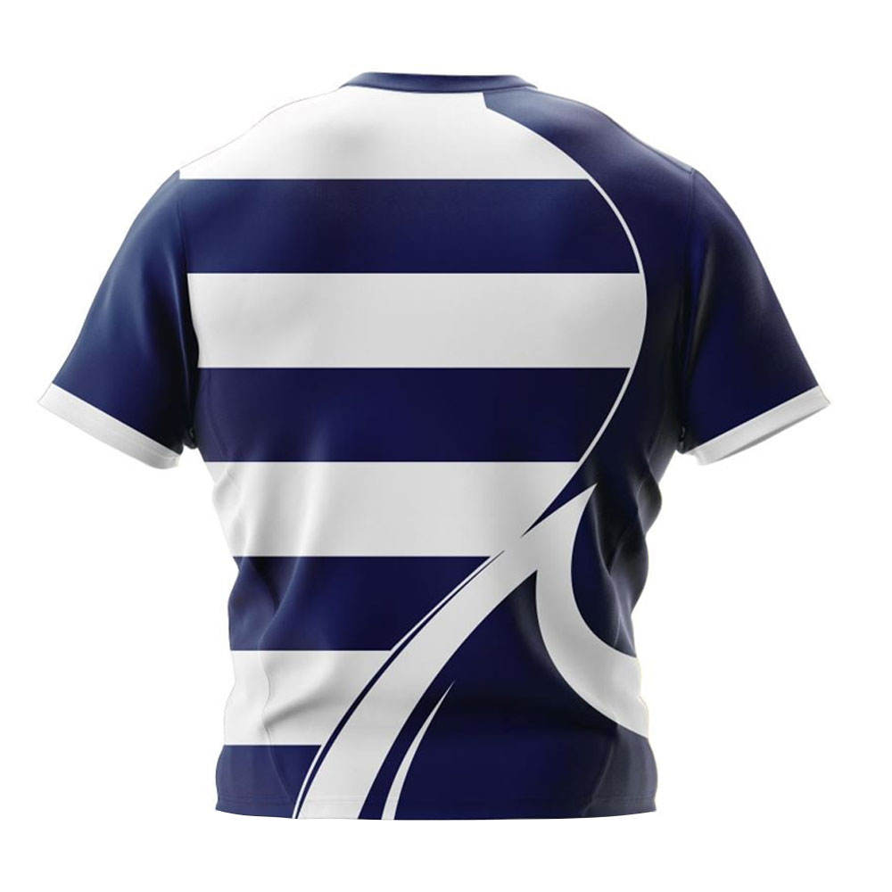 "Coastal Stripe" Custom Rugby Uniform.