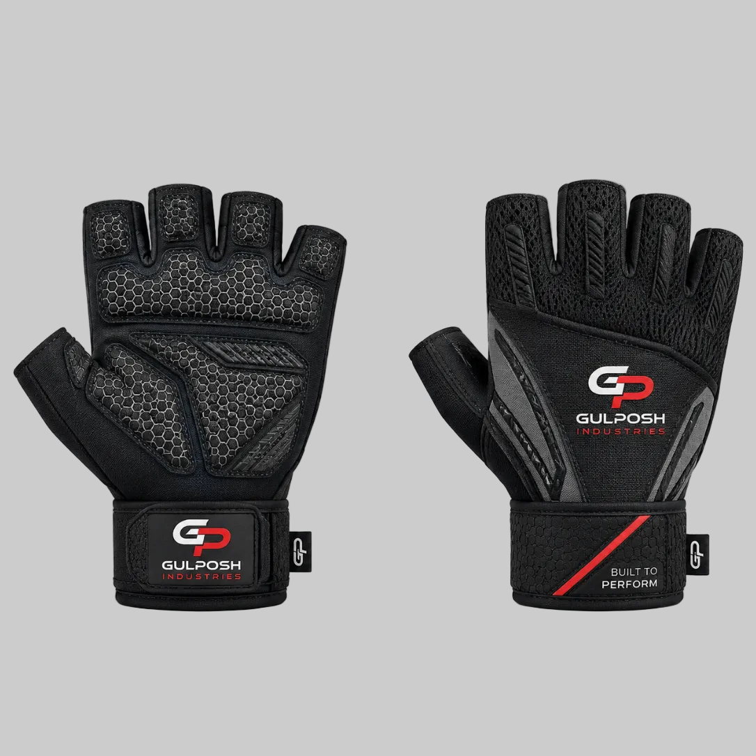 Gulposh ProGrip Half-Finger Tactical & Fitness Gloves