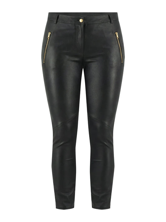 Lucille Skinny Leather Pants