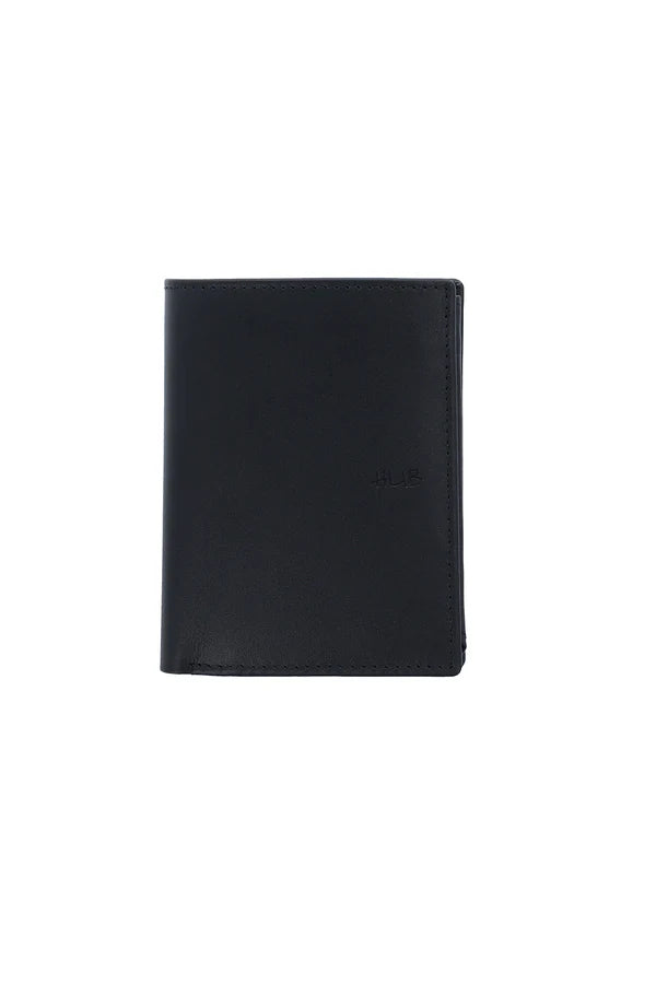 Classic Black Bifold Wallet.