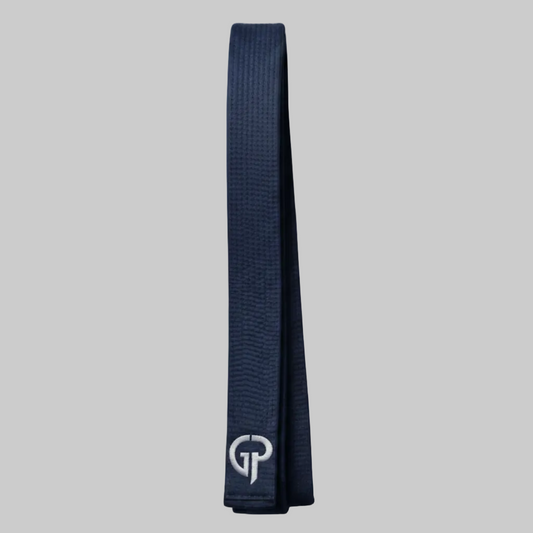 Custom Embroidered Martial Arts Belt (Navy Blue).