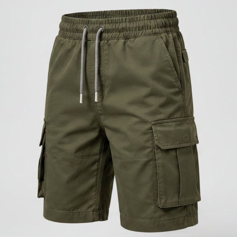Army Green Tactical Cargo Shorts