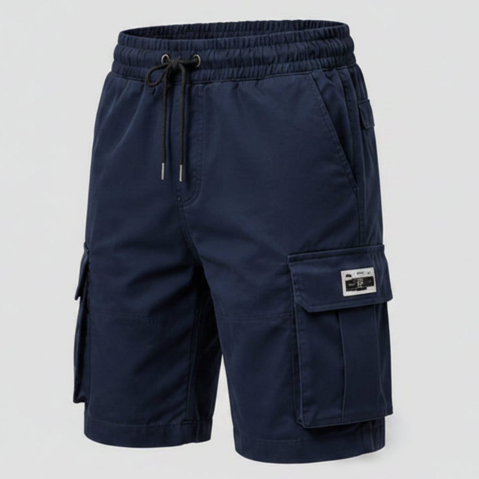 Navy Blue Essential Cargo Shorts