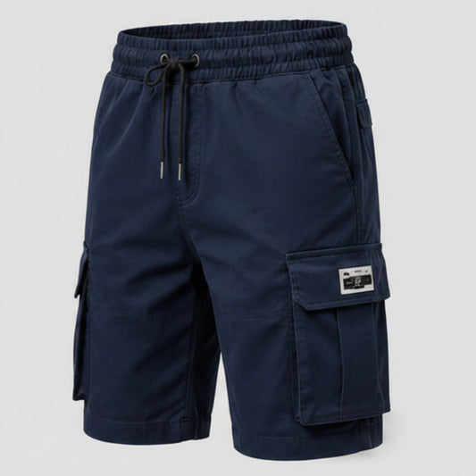 Navy Blue Essential Cargo Shorts