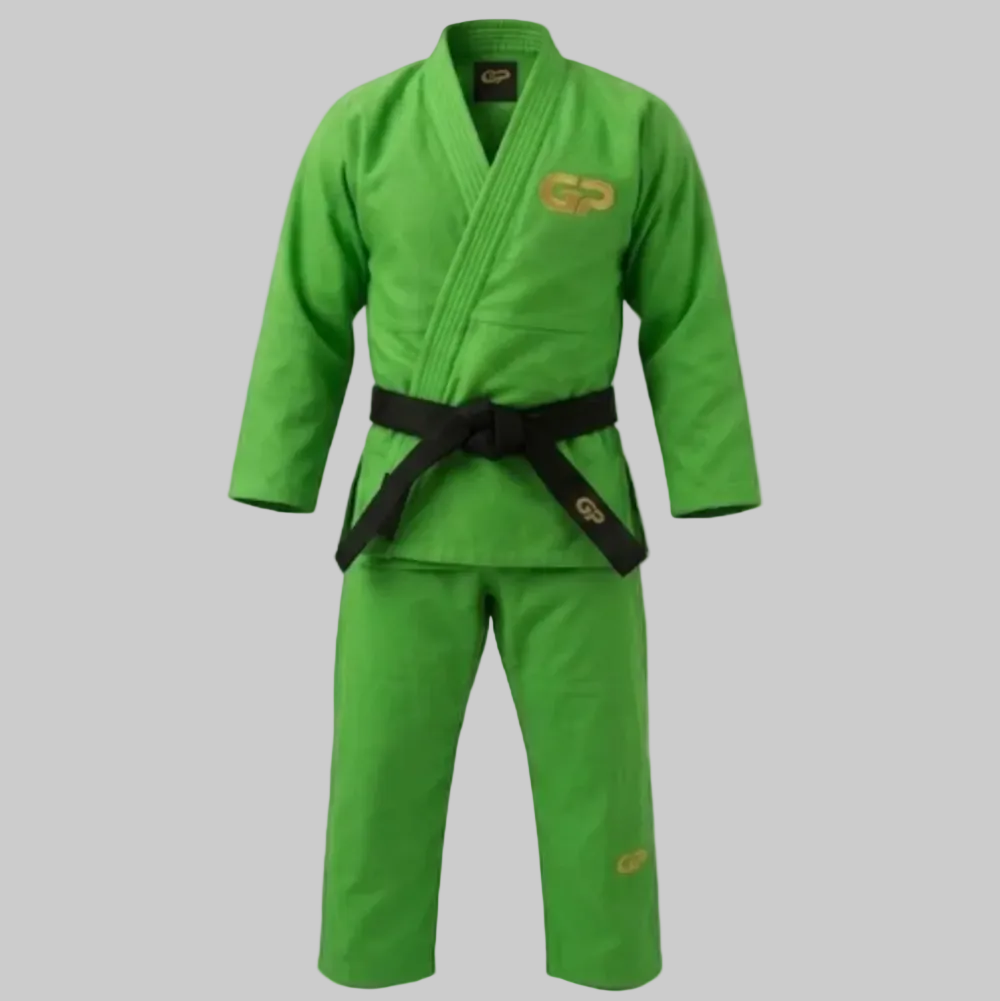 GULPOSH "Viper Strike" Premium BJJ Gi (Parrot Green Edition)