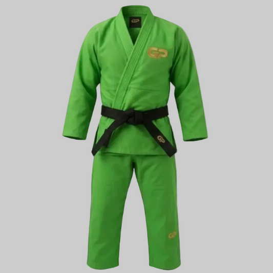 GULPOSH "Viper Strike" Premium BJJ Gi (Parrot Green Edition)