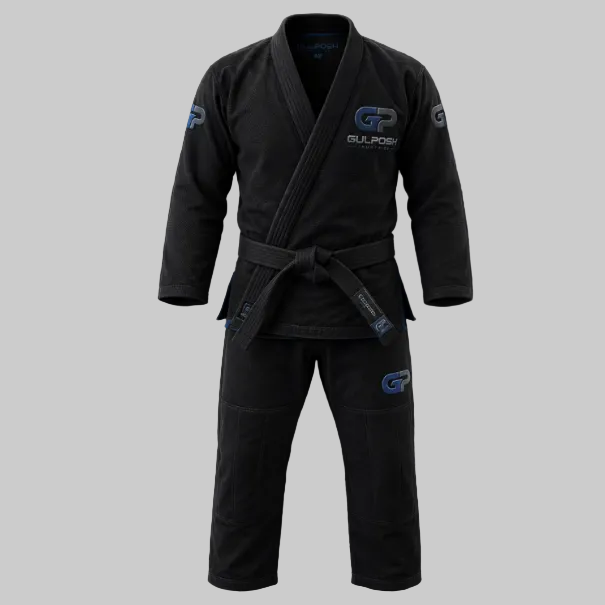 GULPOSH "Apex Stealth" Premium BJJ Gi (Carbon Black Edition)