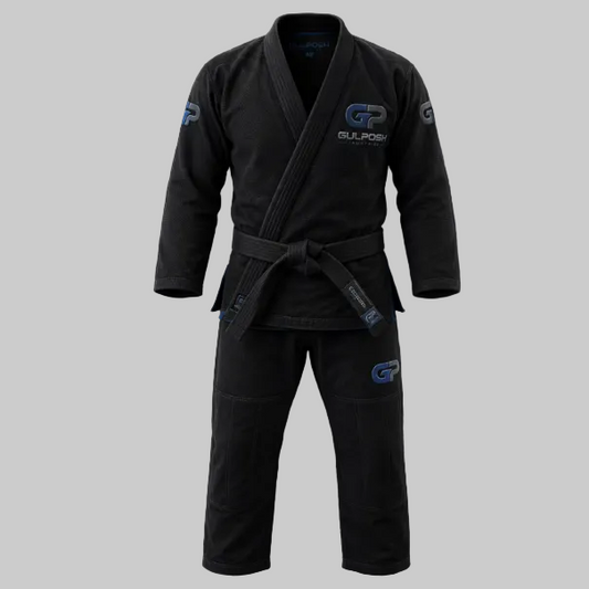 GULPOSH "Apex Stealth" Premium BJJ Gi (Carbon Black Edition)