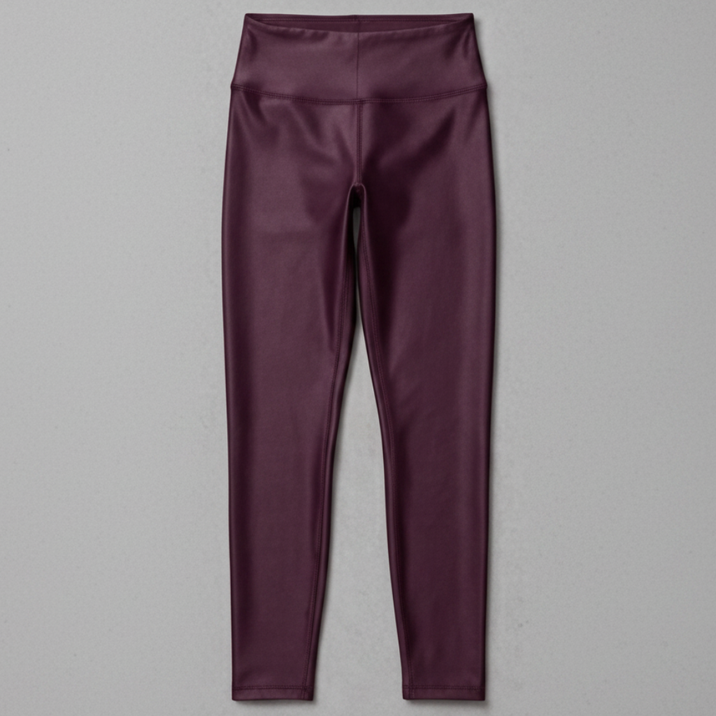 High-Rise Lustrous Liquid Leggings (High-Shine Compression)