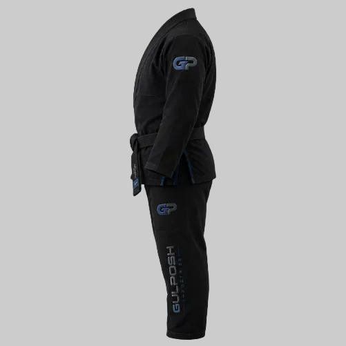 GULPOSH "Apex Stealth" Premium BJJ Gi (Carbon Black Edition)