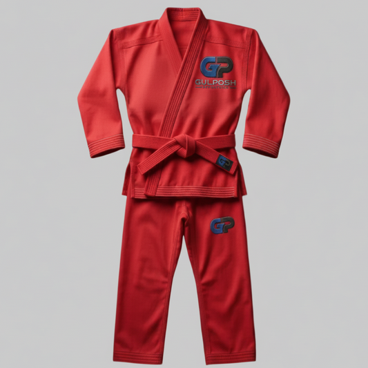 GULPOSH "Crimson Impact" Premium BJJ Gi (Scarlet Edition)