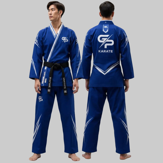 GP Elite Pro Karate Uniform (Blue Edition)