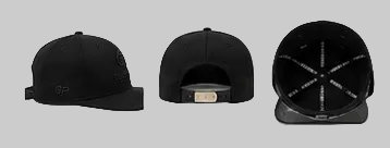 GP Urban Streetwear Baseball Cap – All Black Edition