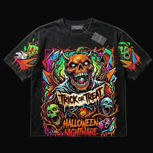 "Halloween Nightmare" Graphic Tee