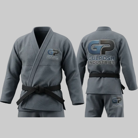 GULPOSH "Ironclad Tech" Premium BJJ Gi (Slate Grey Edition)