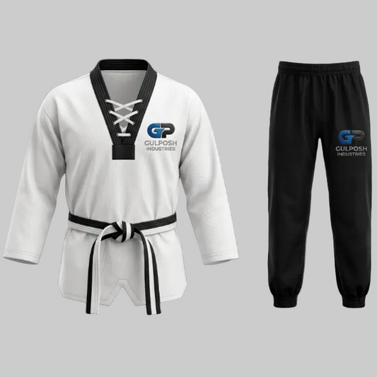 GULPOSH "AeroStrike" Premium Taekwondo Uniform (V-Neck Lace Edition)