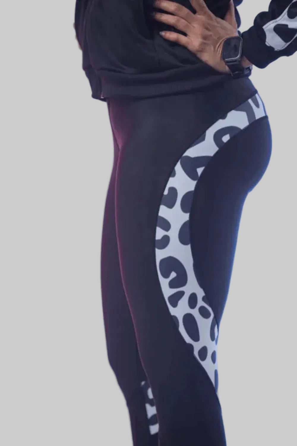 Gulposh Luxe "Safari Contour" Sublimated Panel Leggings