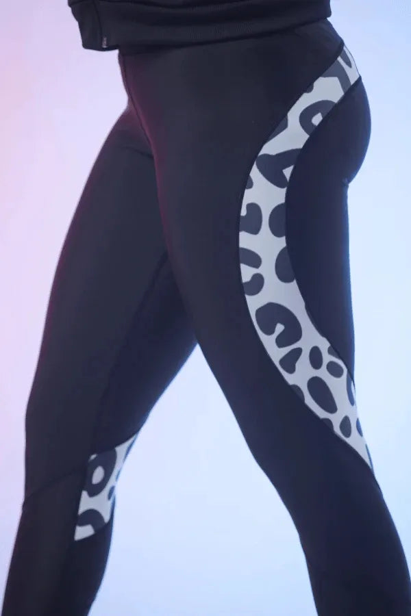 Gulposh Luxe "Safari Contour" Sublimated Panel Leggings
