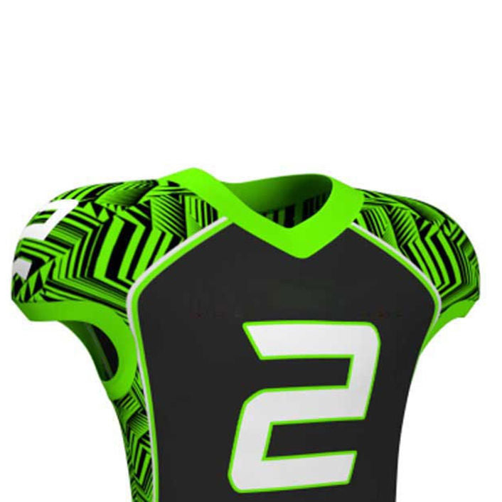 "Neon Strike" Custom American Football Uniform.