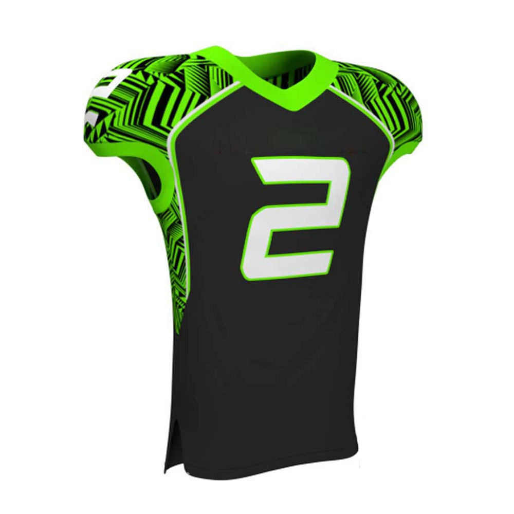 "Neon Strike" Custom American Football Uniform.