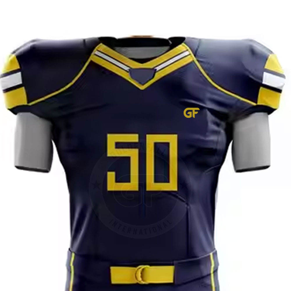 "Midnight Navy" Pro-Series American Football Uniform.