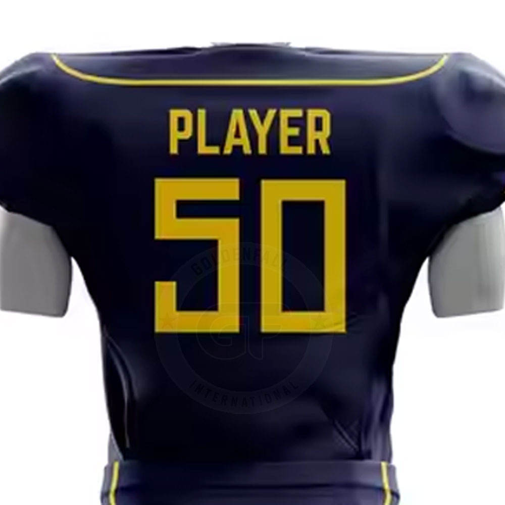 "Midnight Navy" Pro-Series American Football Uniform.